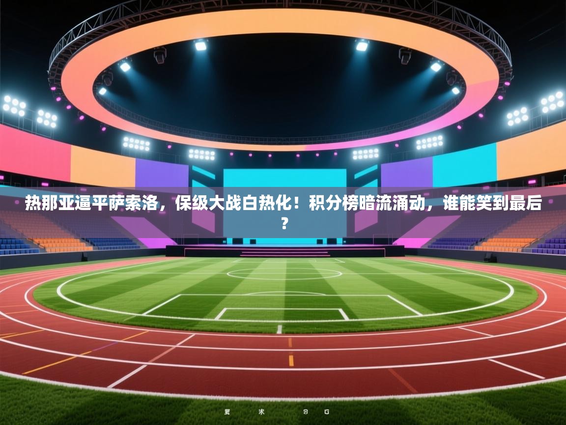 热那亚逼平萨索洛,保级大战白热化!积分榜暗流涌动,谁能笑到最后? 第2张